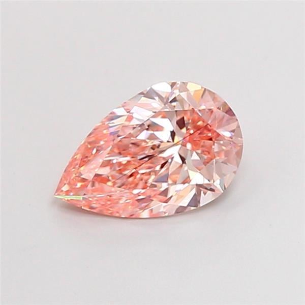 1.56 Ct. Fancy Vivid Pink Pear Lab Grown Diamond