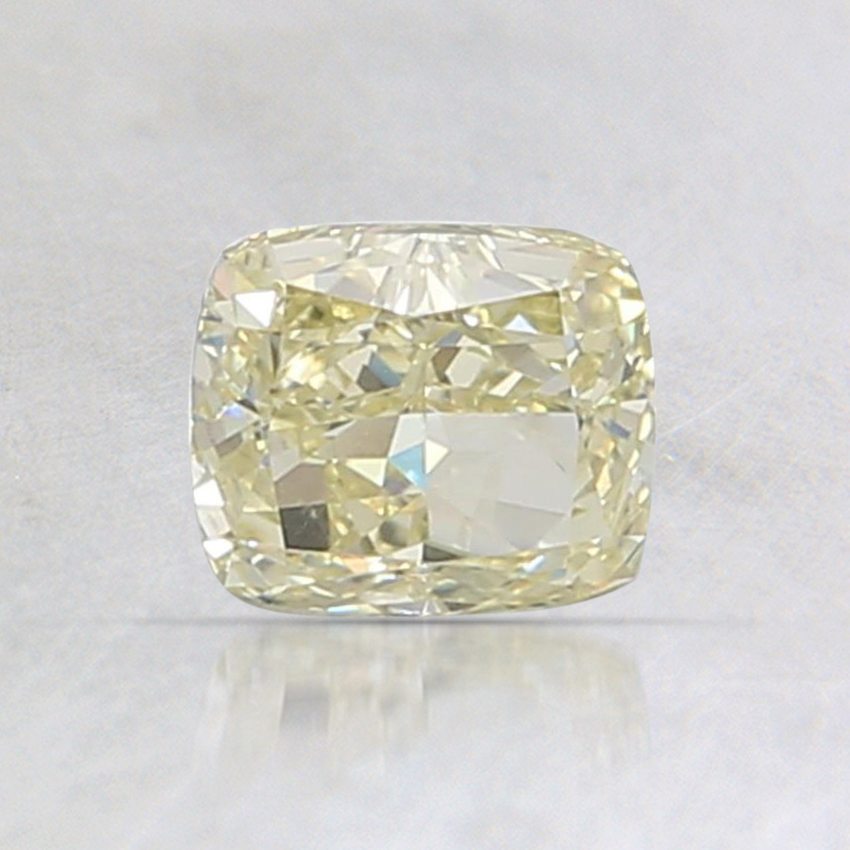 0.78 Ct. Fancy Yellow Cushion Diamond