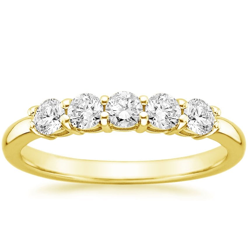 Five Diamond Ring (1/2 ct. tw.) | Brilliant Earth