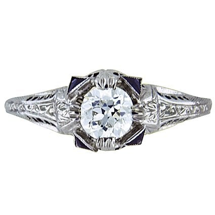 Art Deco Diamond Vintage Ring