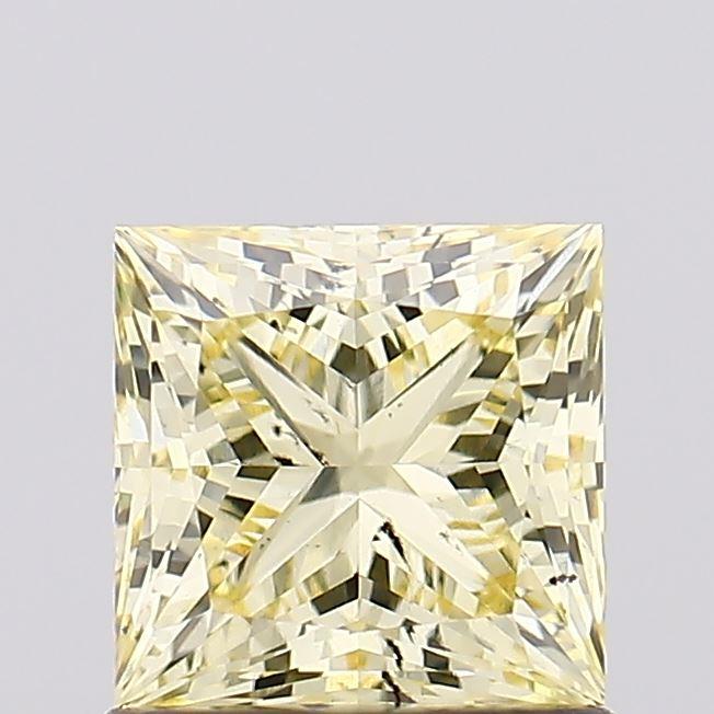 1.16 Ct. Fancy Intense Yellow Princess Lab Grown Diamond