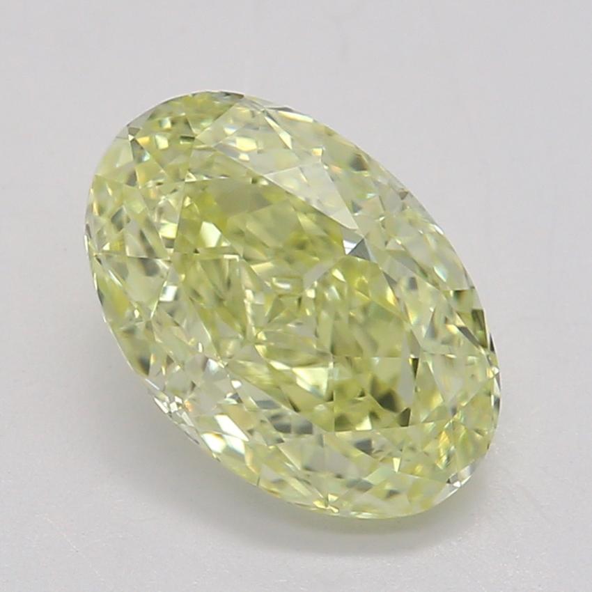 1.01 Ct. Fancy Yellow Oval Diamond