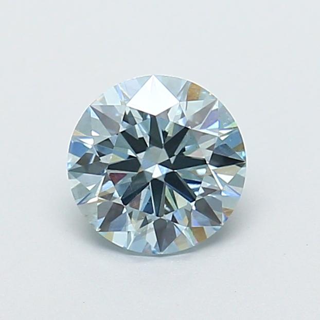 1.06 Ct. Fancy Blue Round Lab Grown Diamond