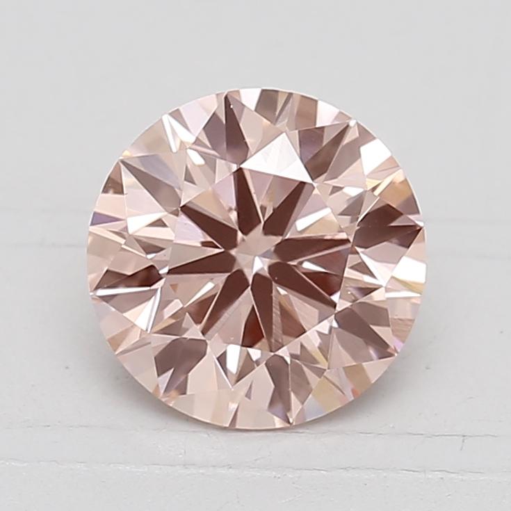 1.70 Ct. Fancy Vivid Pink Round Lab Grown Diamond