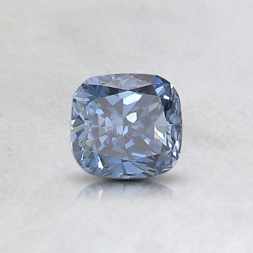 0.41 Ct. Fancy Intense Blue Cushion Lab Grown Diamond