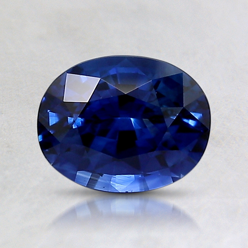 7.1x5.7mm Premium Blue Oval Sapphire