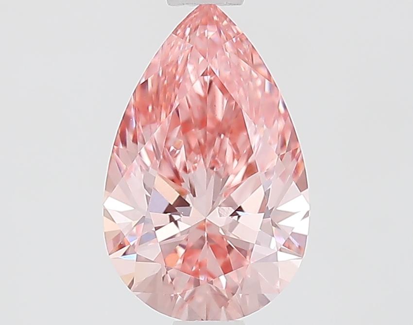 1.10 Ct. Fancy Vivid Pink Pear Lab Grown Diamond