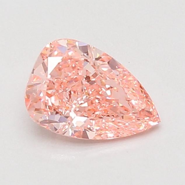 1.10 Ct. Fancy Vivid Pink Pear Lab Grown Diamond