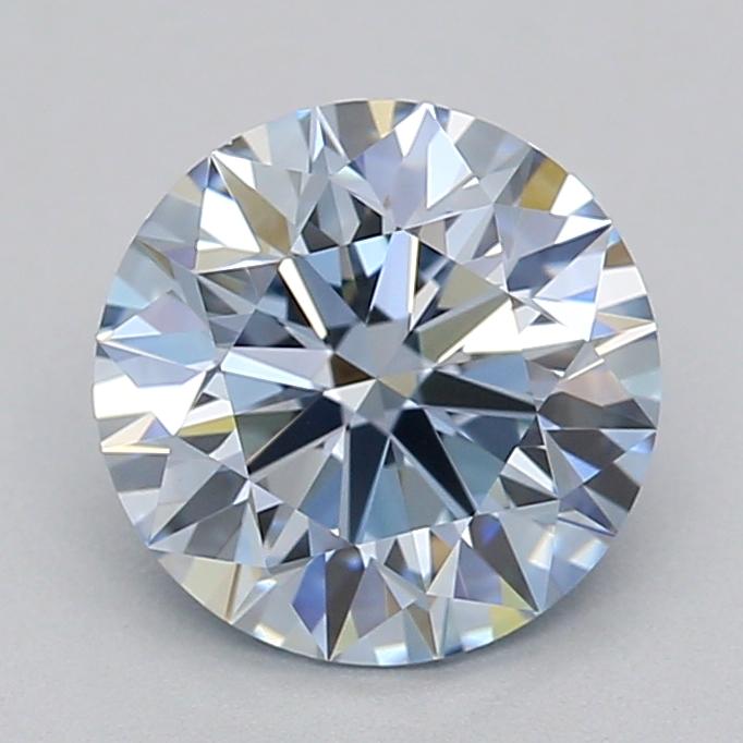 1.04 Ct. Fancy  Blue Round Lab Grown Diamond