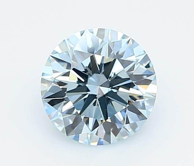 1.01 Ct. Fancy Intense  Blue Round Lab Grown Diamond