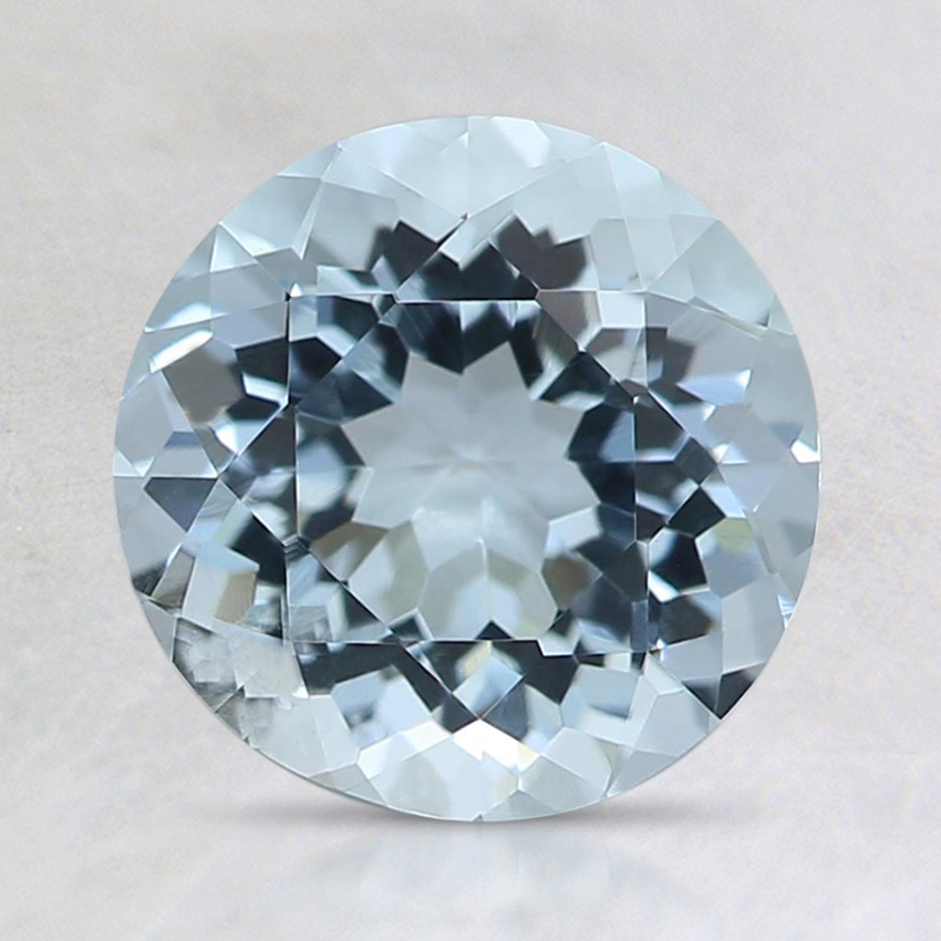 7.7mm Round Aquamarine