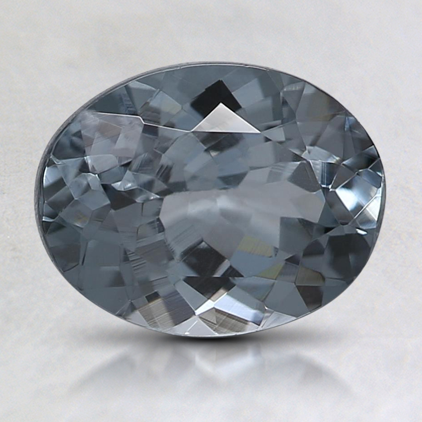 8.5x6.6mm Gray Oval Spinel