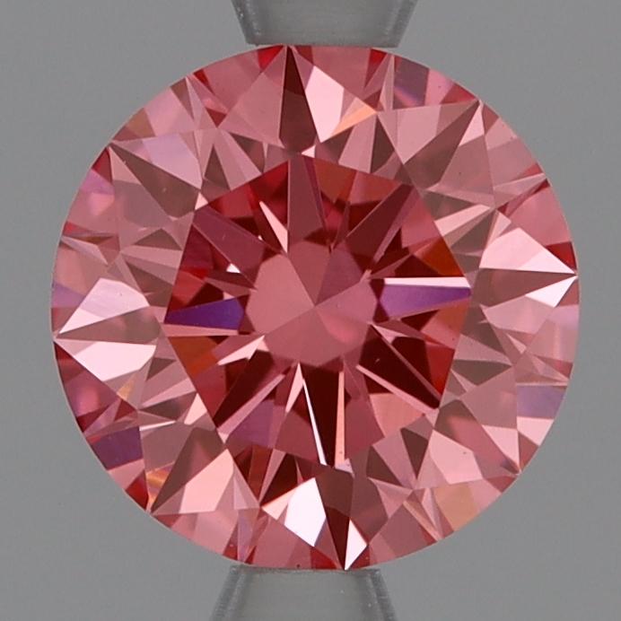 1.08 Ct. Fancy Vivid Pink Round Lab Grown Diamond
