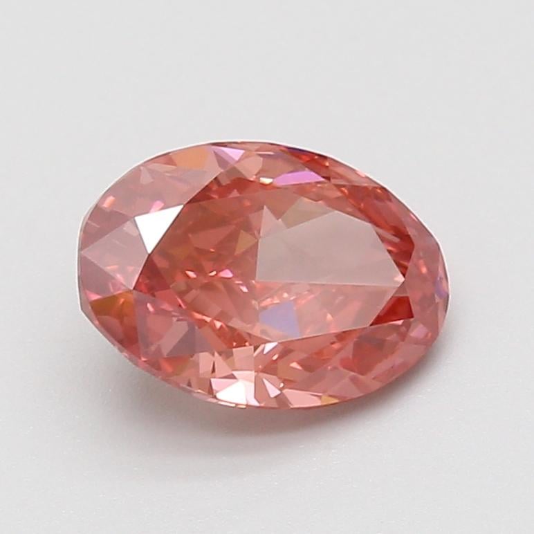 2.09 Ct. Fancy Vivid Pink Oval Lab Grown Diamond