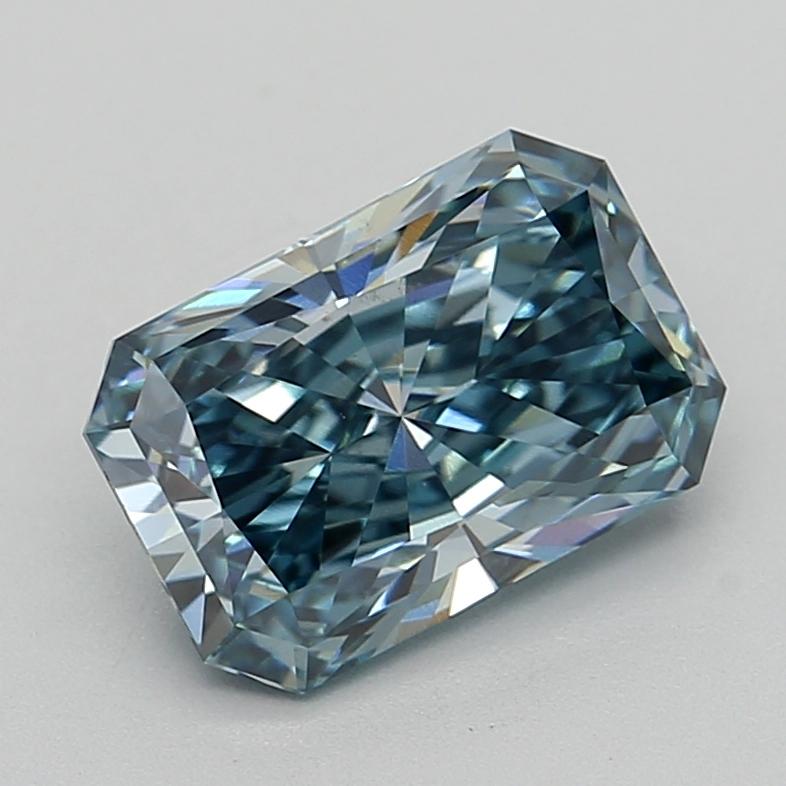 2.04 Ct. Fancy Vivid  Blue Radiant Lab Grown Diamond