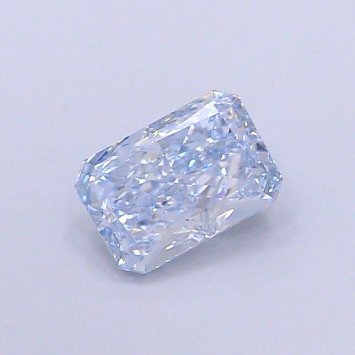 1.00 Ct. Fancy Light Blue Radiant Lab Grown Diamond