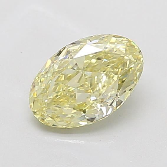 1.09 Ct. Fancy Intense Yellow Oval Lab Grown Diamond