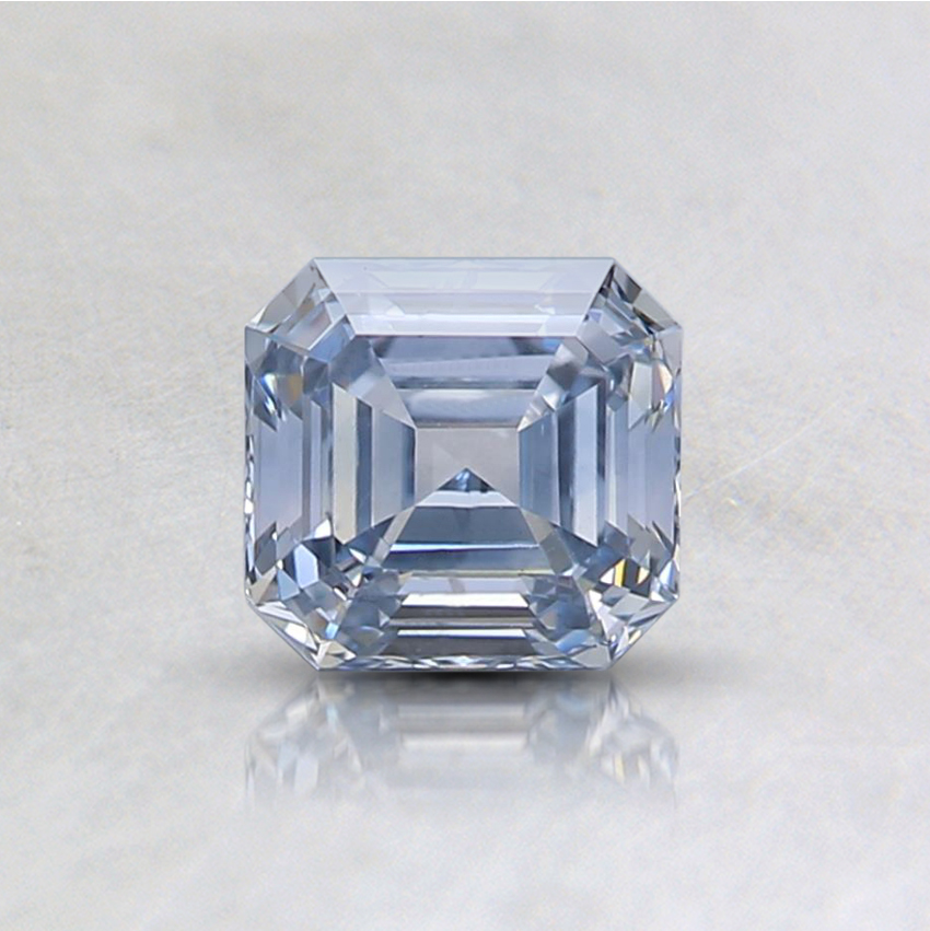 0.55 Ct. Light Blue Emerald Lab Grown Diamond