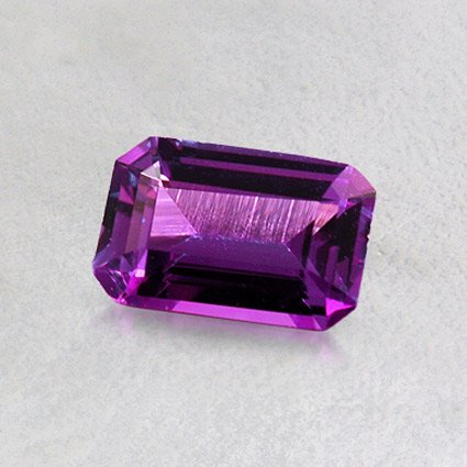 6X4mm Super Premium Purple Emerald Sapphire
