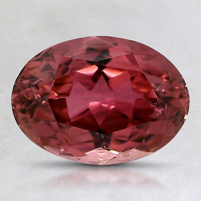 9x6.5mm Unheated Pink Oval Tourmaline