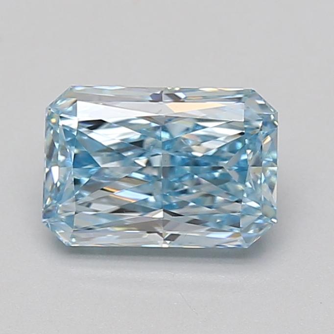 1.59 Ct. Fancy Intense Blue Radiant Lab Grown Diamond