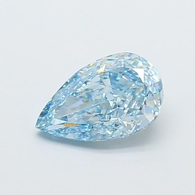 1.32 Ct. Fancy Blue Vivid Pear Lab Grown Diamond