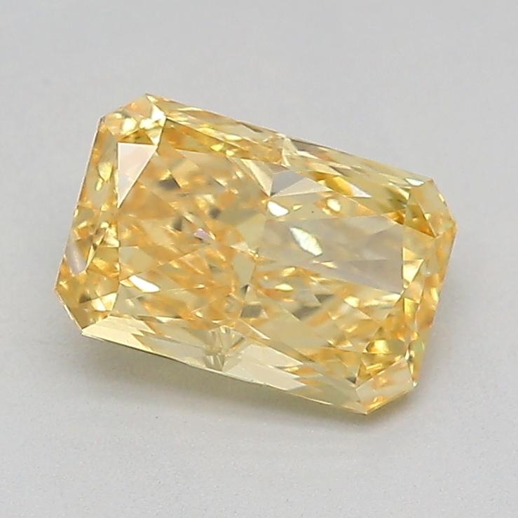 1.01 Ct. Fancy Intense  Yellow Radiant Lab Grown Diamond