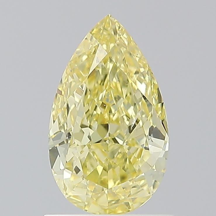 1.18 Ct. Fancy Intense  Yellow Pear Diamond