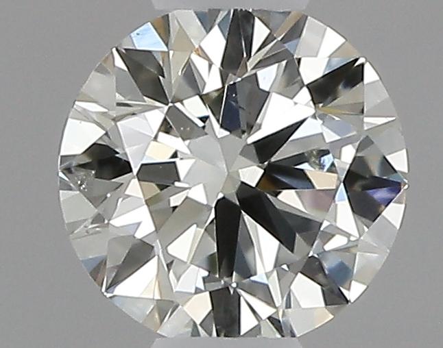 0.30 Ct. Very Light Green Yellow Round Diamond