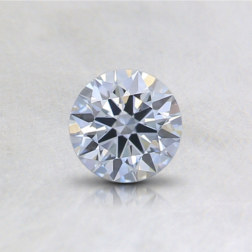 0.32 Ct. Fancy Light Blue Round Lab Grown Diamond