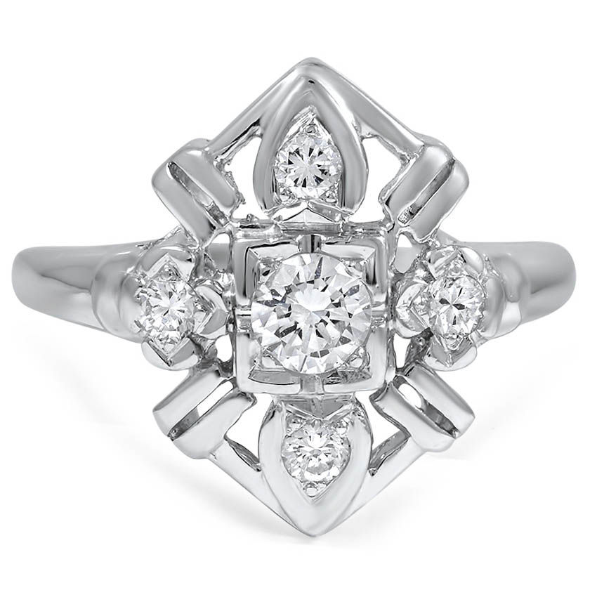 Art Deco Diamond Vintage Ring