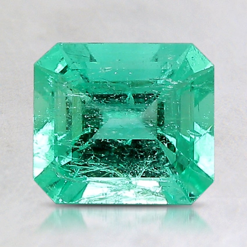 7.4x6.6mm Colombian Emerald