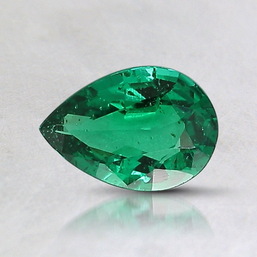 7.1x5mm Pear Emerald