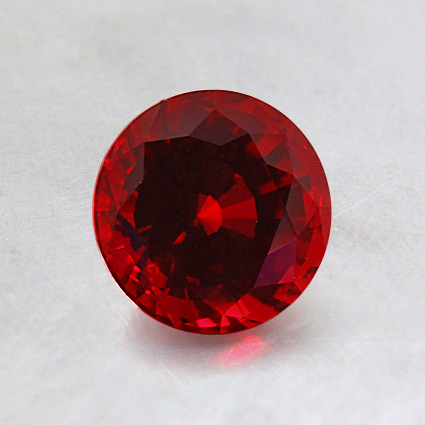 6mm Lab Grown Round Ruby