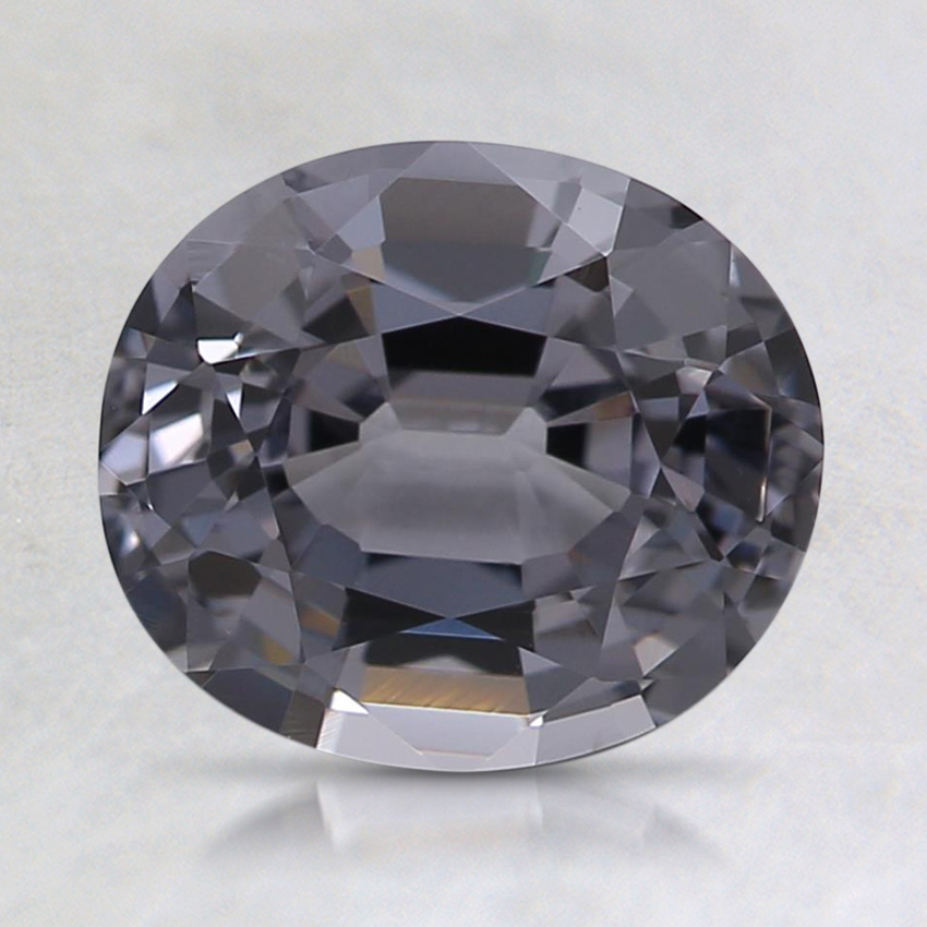 8x7mm Gray Oval Spinel