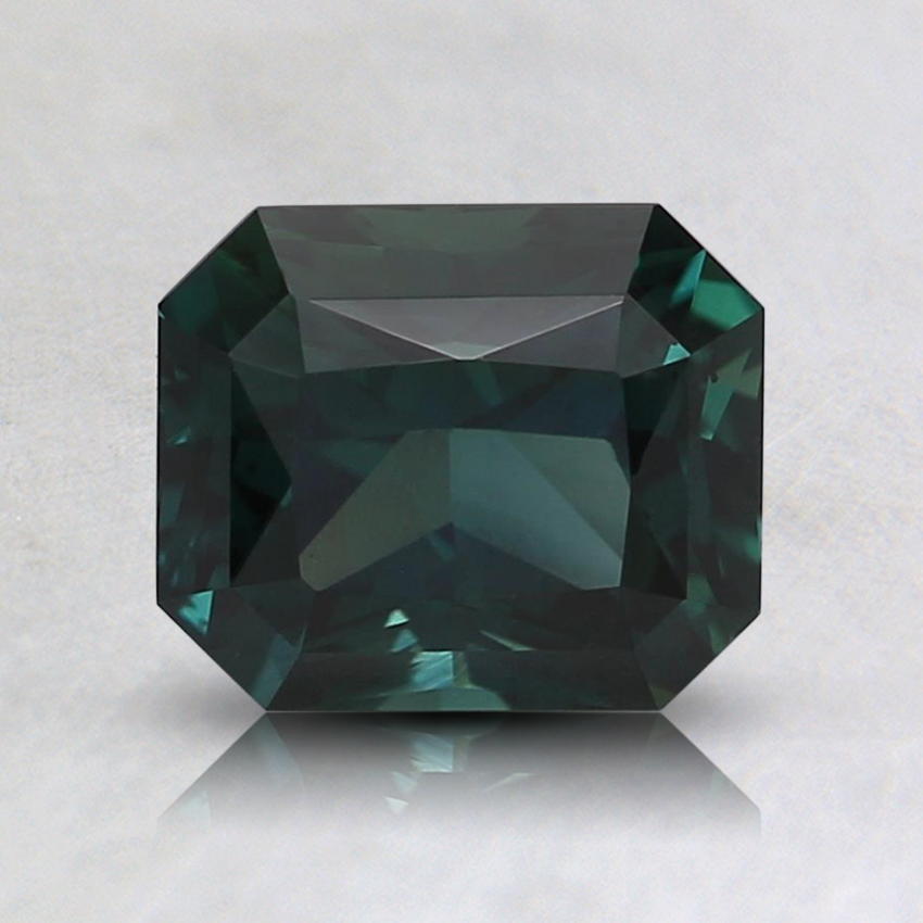 6.6x5.6mm Teal Radiant Sapphire