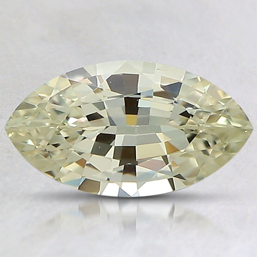 9.8x5.4mm Yellow Marquise Sapphire