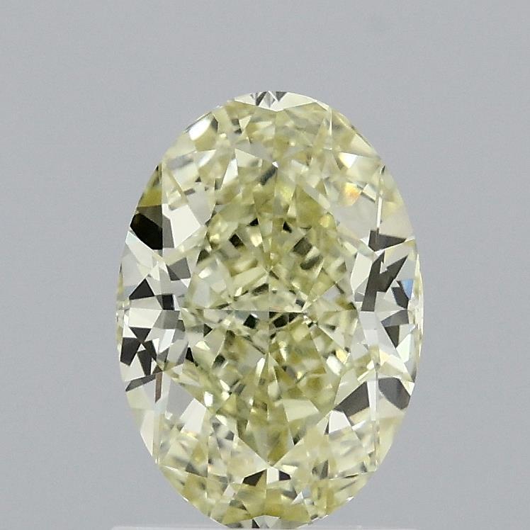1.50 Ct. Fancy Intense Yellow Oval Lab Grown Diamond
