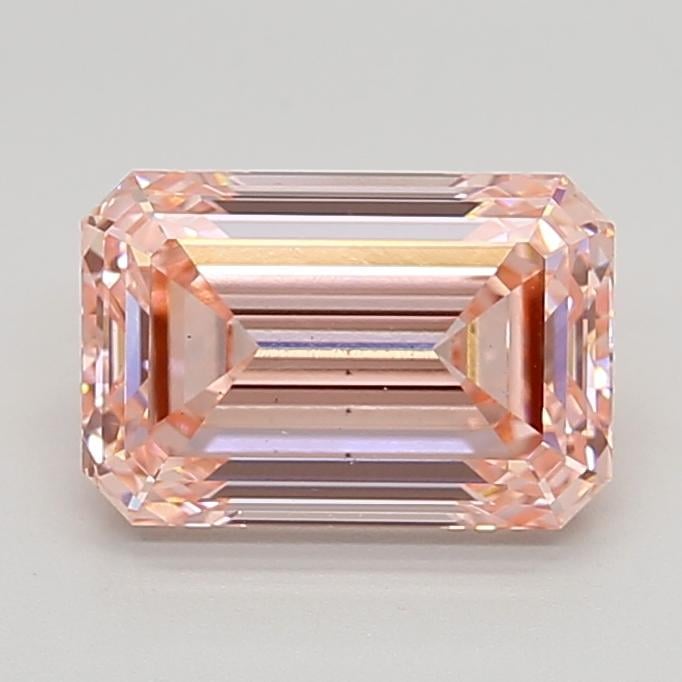 3.01 Ct. Fancy Intense  Pink Emerald Lab Grown Diamond