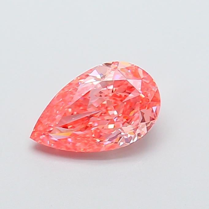2.03 Ct. Fancy Vivid Pink Pear Lab Grown Diamond