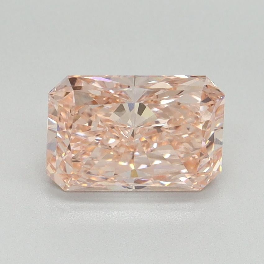 1.54 Ct. Fancy Intense Pink Radiant Lab Grown Diamond