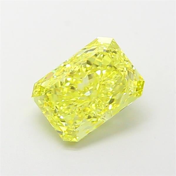 1.27 Ct. Fancy Intense  Yellow Radiant Lab Grown Diamond