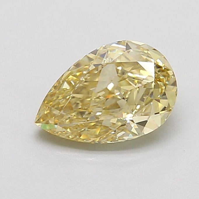 1.53 Ct. Fancy  Yellow Pear Lab Grown Diamond