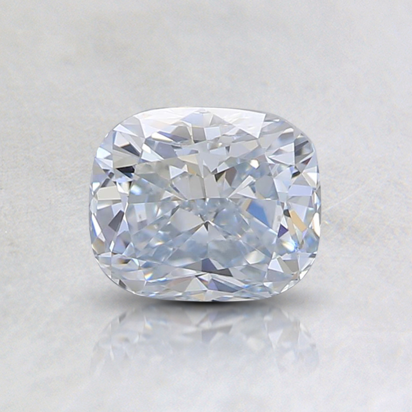 0.78 Ct. Light Blue Cushion Lab Grown Diamond