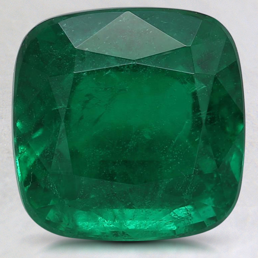 9.3mm Premium Cushion Emerald