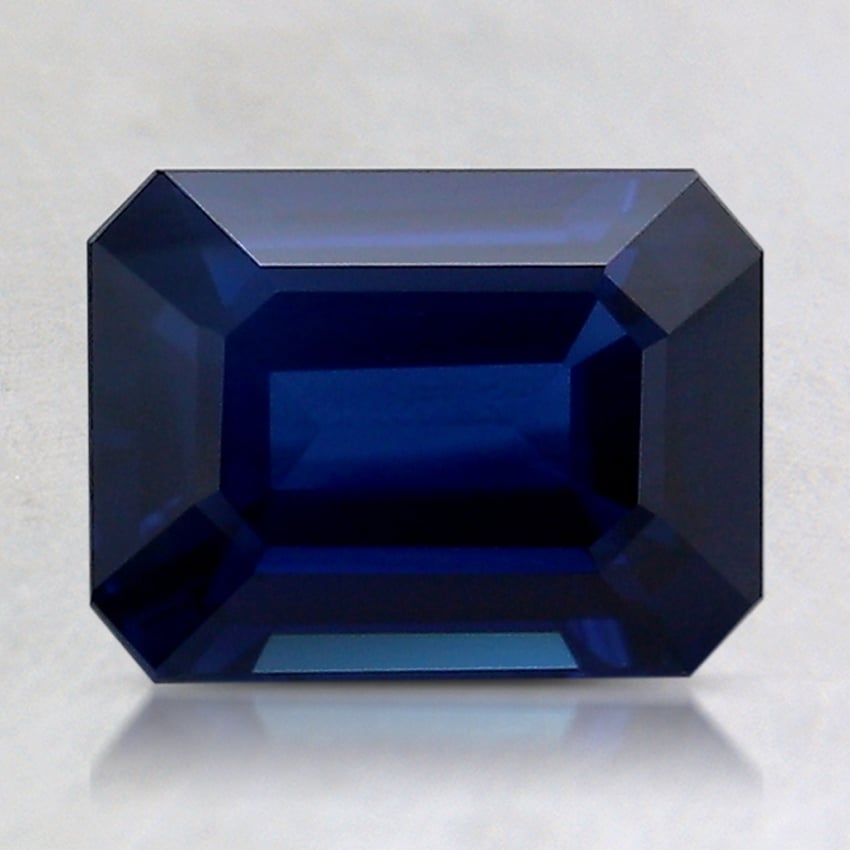 8.1x6.1mm Premium Blue Emerald Sapphire