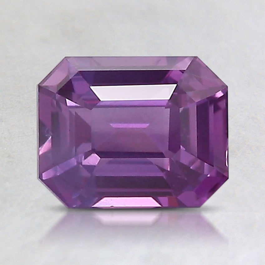 7.4x5.8mm Purple Emerald Sapphire