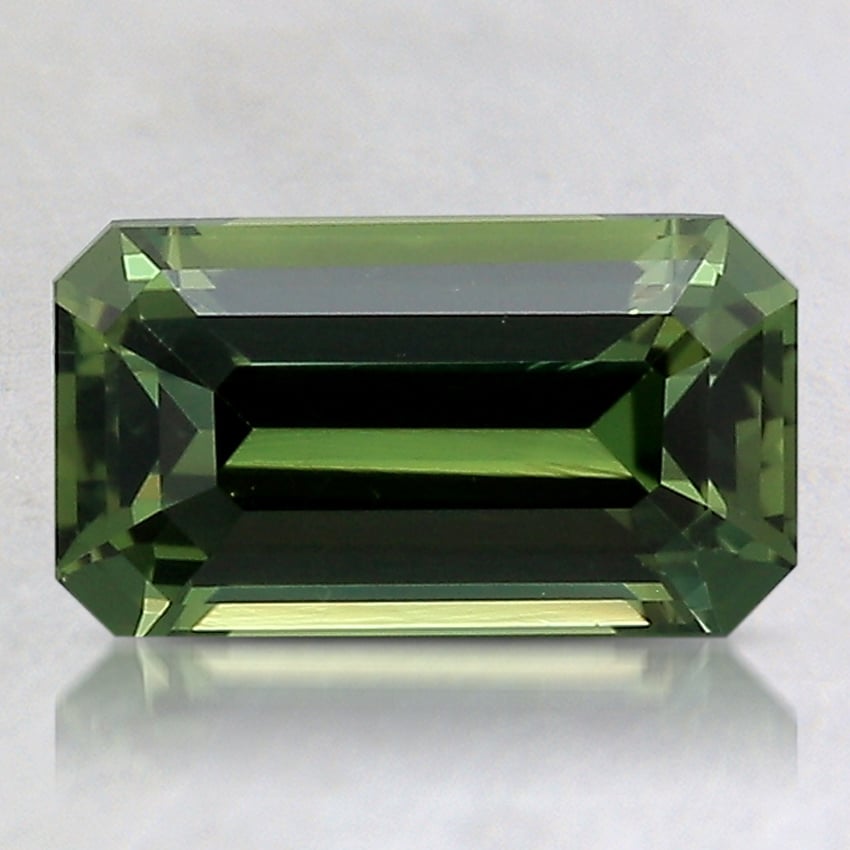 8.9x5mm Green Emerald Sapphire