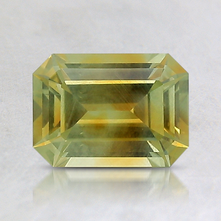 7.2x5.2mm Bi-Color Emerald Montana Sapphire