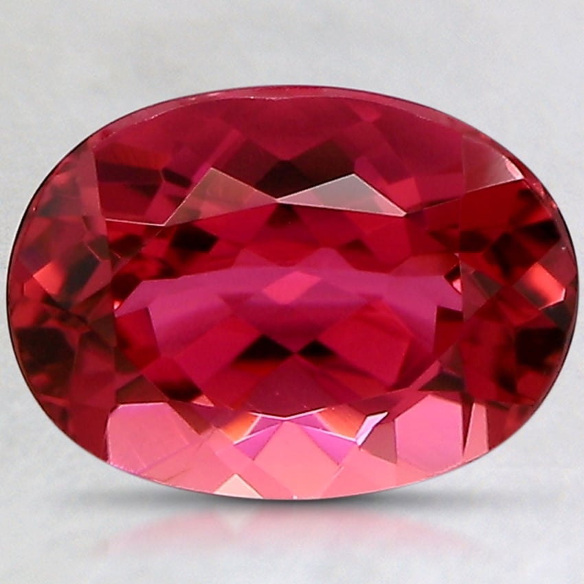 9.9x6.7mm Pink Oval Tourmaline
